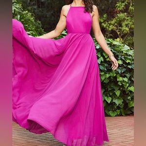 Mythical Kind of Love Magenta Maxi Dress